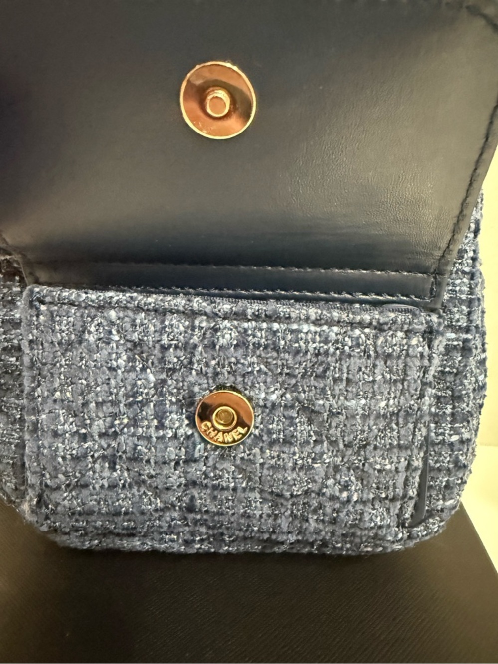 Blue Tweed CC Backpack - Picture 7 of 10